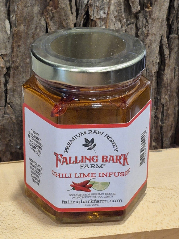 Chili/Lime Infused Premium Raw Honey
