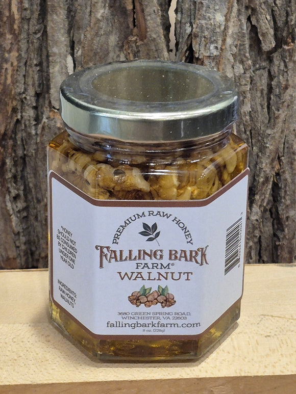 Premium Raw Honey with Walnuts