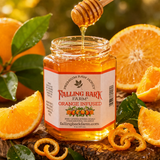 Orange Infused Premium Raw Honey